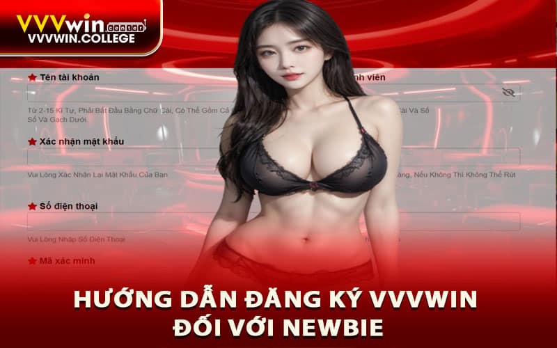 Hướng dẫn đăng ký VVVWIN đối với newbie