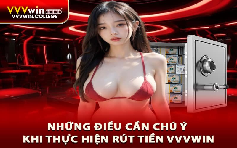 Những điều cần chú ý khi thực hiện rút tiền VVVWIN
