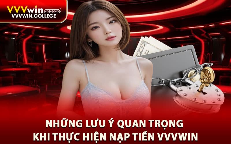 Những lưu ý quan trọng khi thực hiện nạp tiền VVVWIN