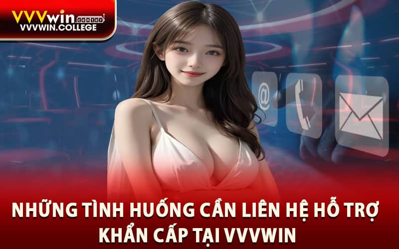 Những tình huống cần liên hệ hỗ trợ khẩn cấp tại VVVWIN