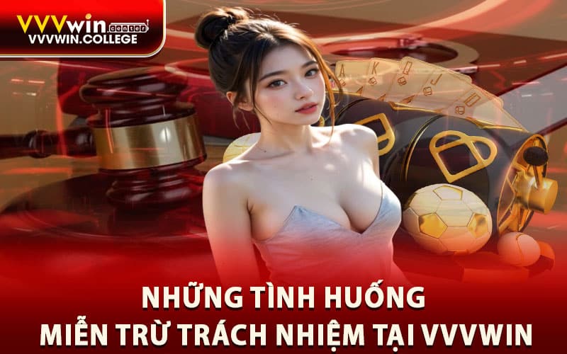Những tình huống miễn trừ trách nhiệm tại VVVWIN